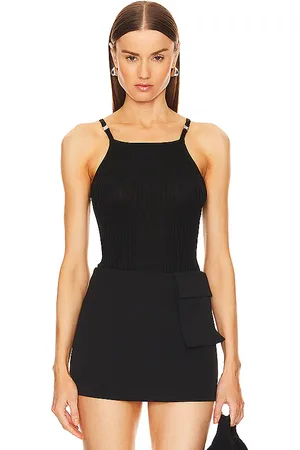 St Agni Camiseta tirantes square en color talla L en - Black. Talla L (también en XL).