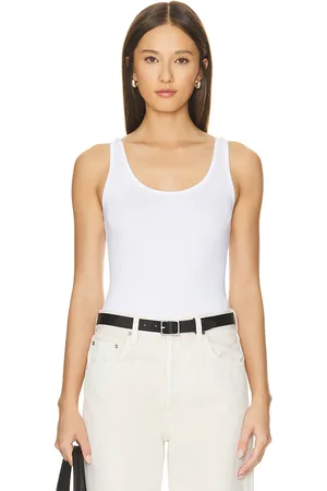 Commando Body sin mangas luxury rib en color talla L en - White. Talla L (también en XL).