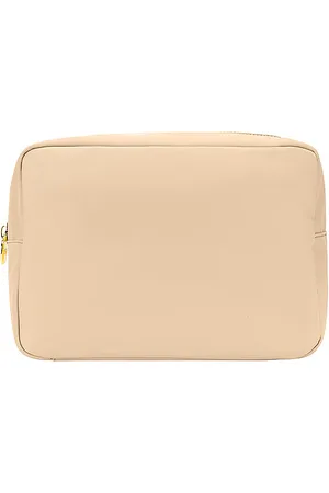 Stoney Clover Lane Neceser grande clásico classic large pouch en color bronce talla all en - Tan. Talla all.