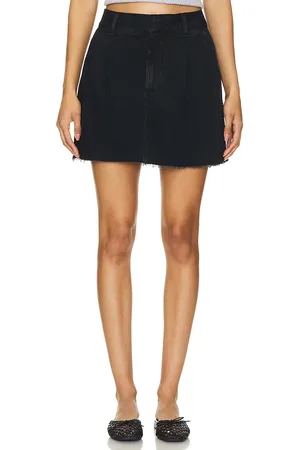 AGOLDE Falda becker en color negro talla 24 en - Black. Talla 24 (también en 25, 26).