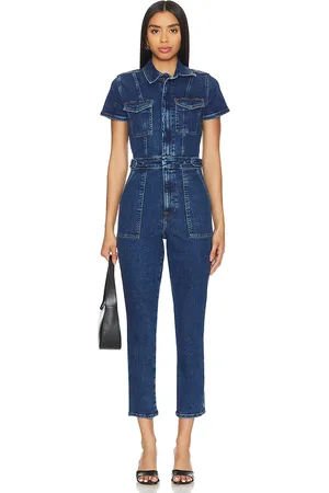 GOOD AMERICAN Mono fit for success en color denim-dark talla S en - Denim-Dark. Talla S (también en XS).