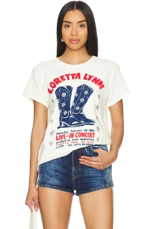 DAYDREAMER En camiseta de gira de conciertos loretta lynn en color crema talla M en - Cream. Talla M (también en L, S, XL, XS