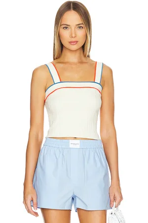 KULE The loulou top en color talla L en - Cream. Talla L (también en XL).