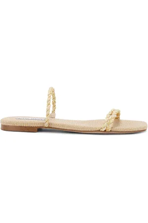 Steve Madden Sandalia mayven en color oro metálico talla 10 en - Metallic Gold. Talla 10 (también en 6, 8.5, 9.5).