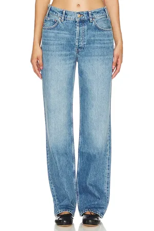 ANINE BING Jean largo gavin en color denim-medium talla 27 en - Denim-Medium. Talla 27 (también en 28, 31).