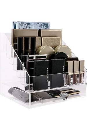 Impressions Vanity Neceser de maquillaje acrílico diamond collection en color blanco talla all en - White. Talla all.