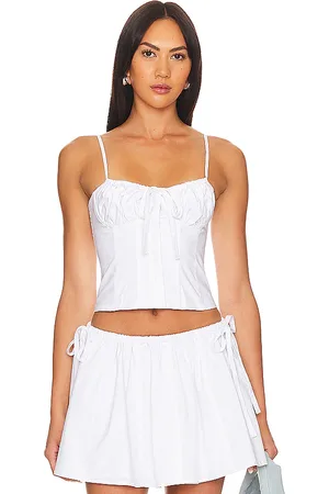 Lovers And Friends Maci top en color blanco talla M en - White. Talla M (también en L, S, XL, XS).