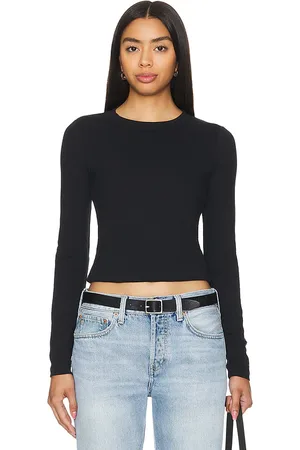 Cuts Camiseta tomboy long sleeve en color talla M en - Black. Talla M (también en XS).