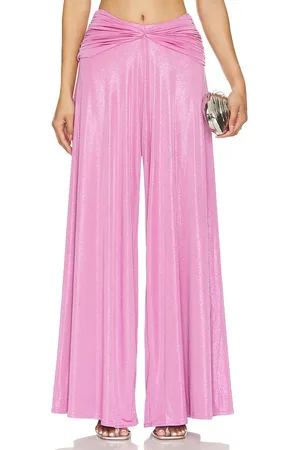PATBO Pantalón wide leg en color morado talla 12 en - Purple. Talla 12 (también en 2, 8).