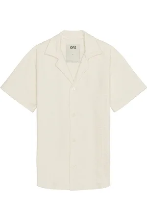 Oas Camisa en color talla L en - Cream. Talla L (también en M, S, XL/1X).