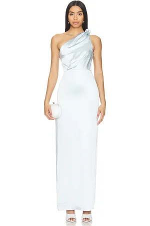 Lovers And Friends Vestido largo bella en color talla M en - Baby Blue. Talla M (también en L, XL, XS).