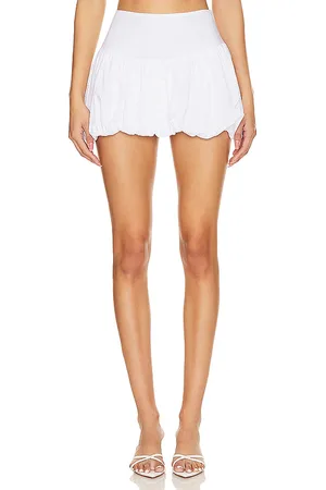 Nialaya Falda janelle en color talla L en - White. Talla L (también en M, S, XL, XS).