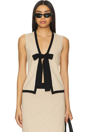 Lovers And Friends Tammy top en color beige talla S en - Beige. Talla S (también en XL).