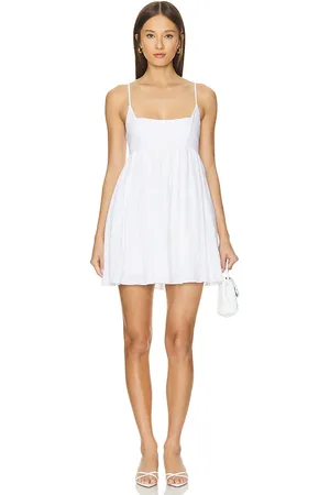 Tularosa Vestido tracy mini en color talla XL en - White. Talla XL (también en L).