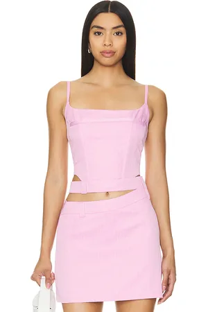 BY.DYLN Corsé hendrix en color rosado talla L en - Pink. Talla L (también en XS).