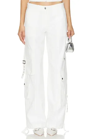 BY.DYLN Pantalón cargo levi en color talla L en - White. Talla L (también en M).