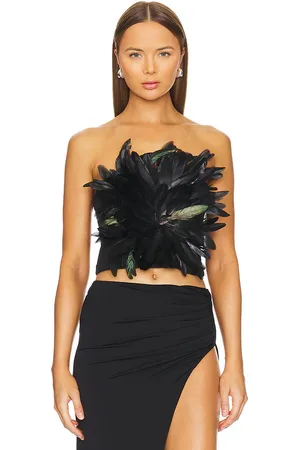 Retrofete Nicki top en color talla XS en - Black. Talla XS (también en XXS).