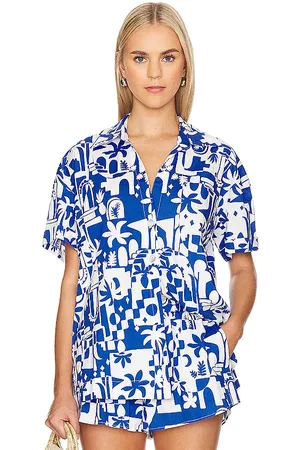 Show Me Your Mumu Camisa botones parker en color multi talla M en - Multi. Talla M (también en L, S).