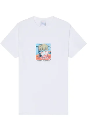 Sci-Fi Fantasy Camiseta leaking eyes en color talla M en - White. Talla M (también en S).