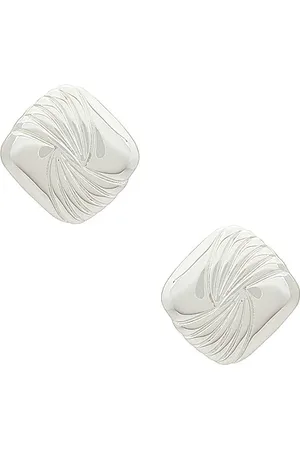 Heaven Mayhem Pendientes tabi en color metálico talla all en - Metallic Silver. Talla all.