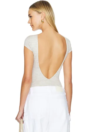 AFRM Body gosia en color beige talla 1X en - Beige. Talla 1X (también en XL).