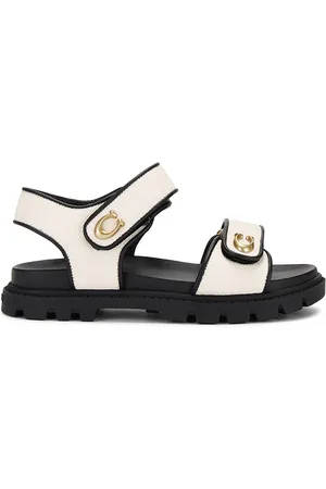 Coach Sandalia brynn en color blanco talla 10 en - White. Talla 10 (también en 9.5).