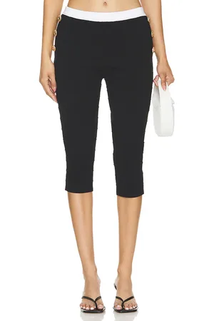 Retrofete Pantalón morgana en color negro talla M en - Black. Talla M (también en S, XL).