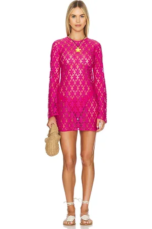 Beach Riot Minivestido goldie en color rosado talla S en - Pink. Talla S (también en XS).