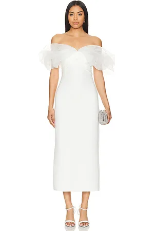 LINE & DOT Vestido midi starlet en color talla S en - . Talla S (también en XS).