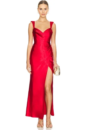 Runaway The Label Vestido havanna en color talla S en - Red. Talla S (también en L, XS, XXS).