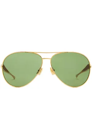 Bottega Veneta Gafas de sol sardine en color oro metálico talla all en - Metallic Gold. Talla all.