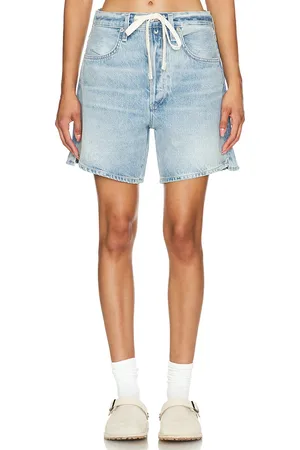Citizens of Humanity Pantalón corto con cordón brynn en color denim claro talla 23 en - Denim-Light. Talla 23 (también en