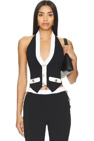 Retrofete Chaleco tinsley en color negro talla L en - Black. Talla L (también en XL).