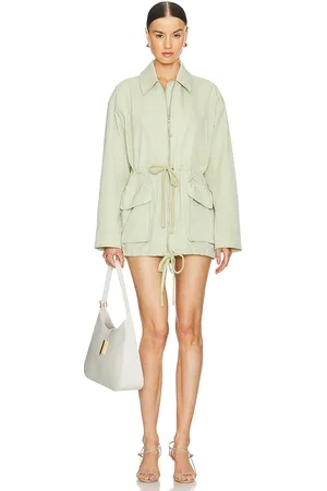 GRLFRND Chaqueta tech gabardine parka en color verde oliva talla M en - Olive. Talla M (también en S, XL).