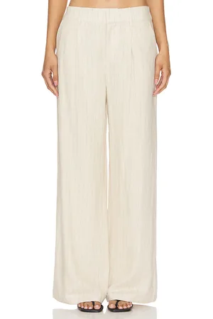 Sanctuary Pantalón con trabillas pleat up en color beige talla 27 en - Beige. Talla 27 (también en 30).