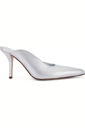 Gia Borghini Pantunfla abella en color plateado metálico talla 37.5 en - Metallic Silver. Talla 37.5 (también en 39).