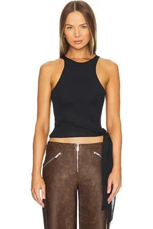 OW Top de atar lana en color negro talla M en - Black. Talla M (también en XL).