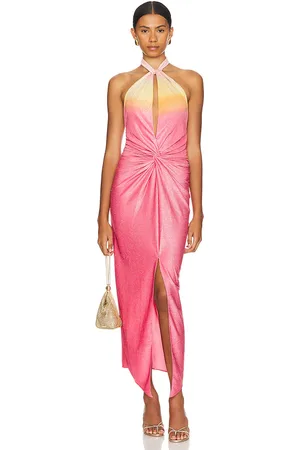 Baobab Maxivestido linus en color rosado talla L en - Pink. Talla L (también en M, XL, XS).