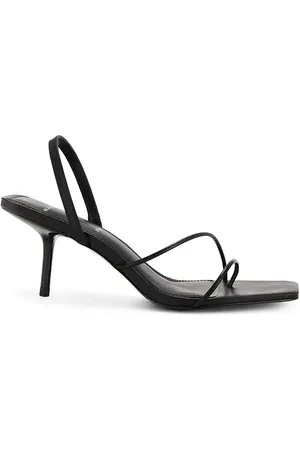 BLACK SUEDE STUDIO Pantunfla iris 65 en color negro talla 7.5 en - Black. Talla 7.5 (también en 8.5).