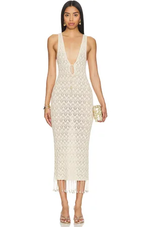 Camila Coelho Vestido abeni en color talla L en - . Talla L (también en M, S, XL).