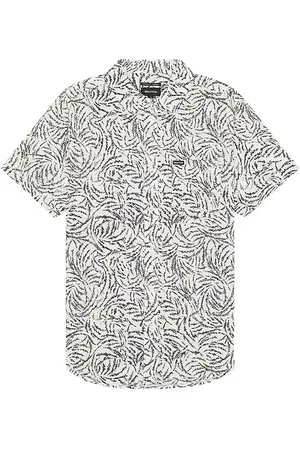Brixton Camisa en color blanco talla M en - White. Talla M (también en S).