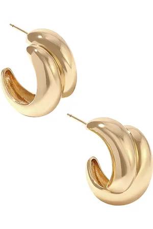 Lili Claspe Pendiente manon en color oro metálico talla all en - Metallic Gold. Talla all.