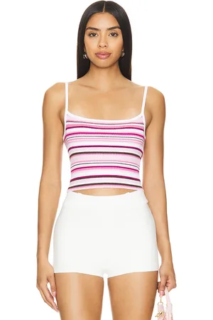 Lovers And Friends Camiseta tirantes laney en color rosado talla L en - Pink. Talla L (también en S).