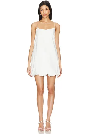 FAITHFULL THE BRAND Minivestido anais en color talla L en - White. Talla L (también en M).