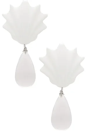 Julietta Pendientes isola bella en color blanco talla all en - White. Talla all.