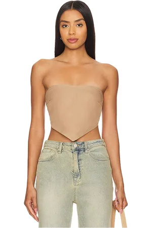 AFRM Pandora top en color marrón talla 2X en - Brown. Talla 2X (también en L, M, S, XL).