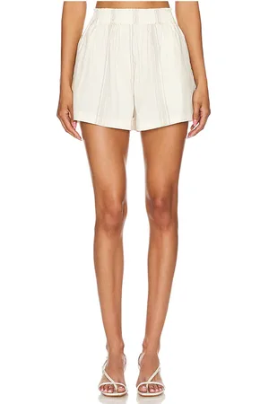 FAITHFULL THE BRAND Pantalones cortos elva en color crema talla L en - Cream. Talla L (también en M, S, XS).