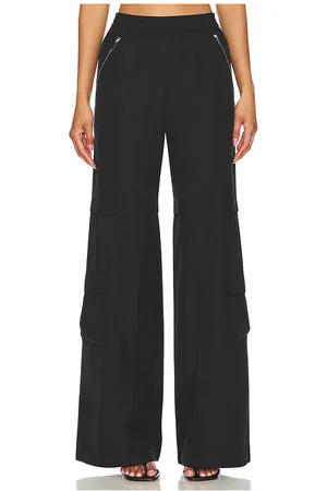Amanda Uprichard Pantalones gia en color talla L en - Black. Talla L (también en M, S, XL, XS).