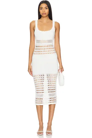 Retrofete Vestido avril en color talla M en - White. Talla M (también en L, XL).
