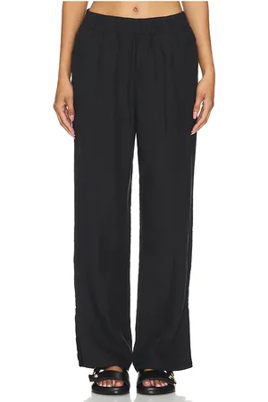 ANINE BING Pantalón torres en color talla L en - Black. Talla L (también en S, XS).